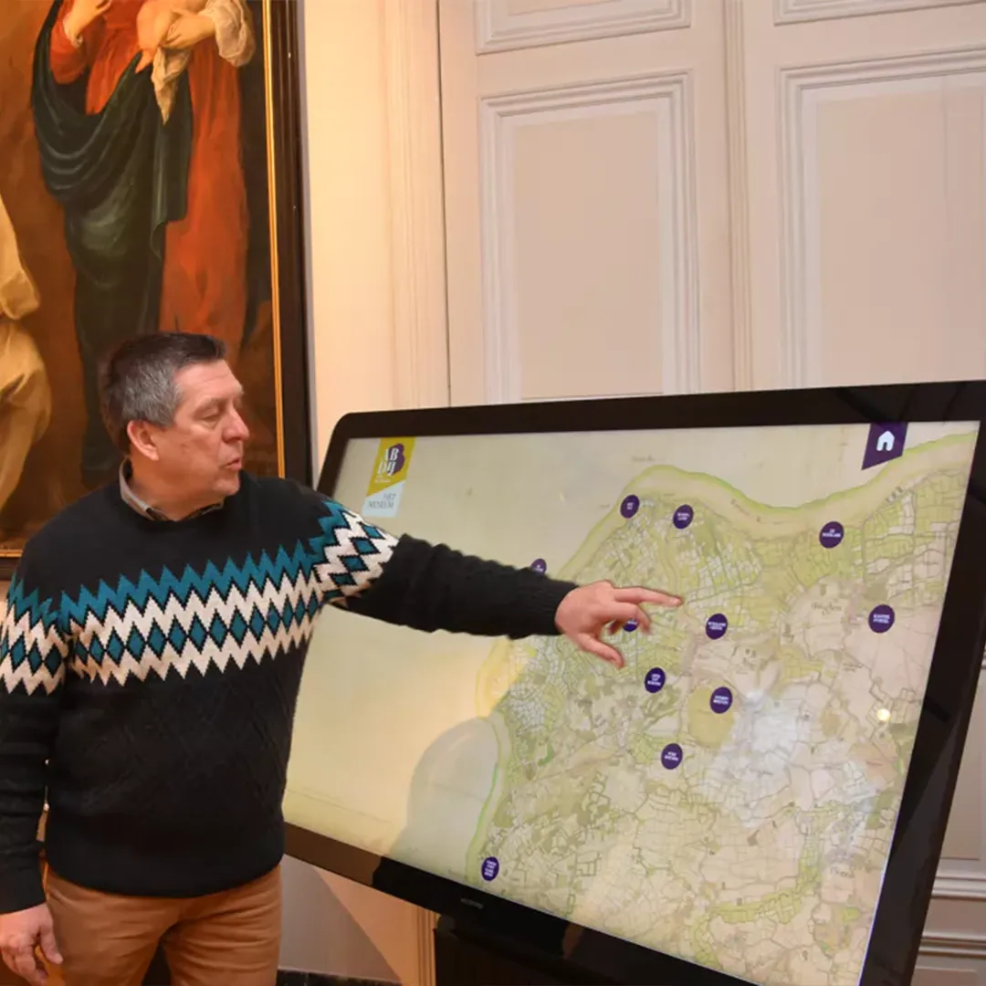 65 inch smart touch tafel Prestop