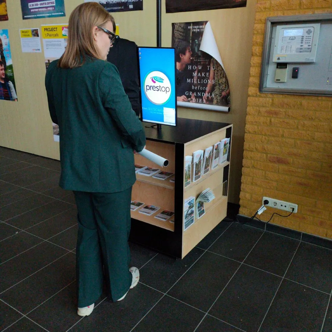 touchscreen informatiepunt