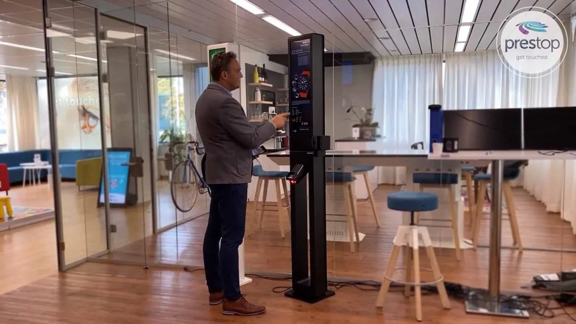 Bekijk hier de nieuwe bestelzuil in werking