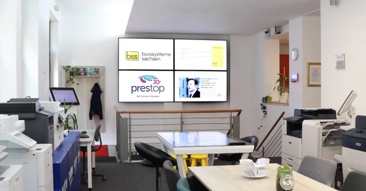 BSS Showroom in Leipzig met Prestop producten