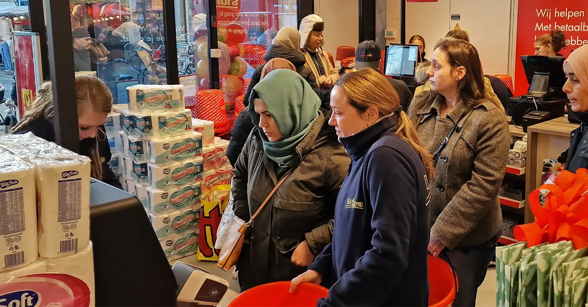 Wibra zelfscankassa Den Bosch van Prestop