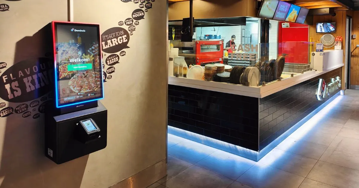 Domino's wand bestelzuil