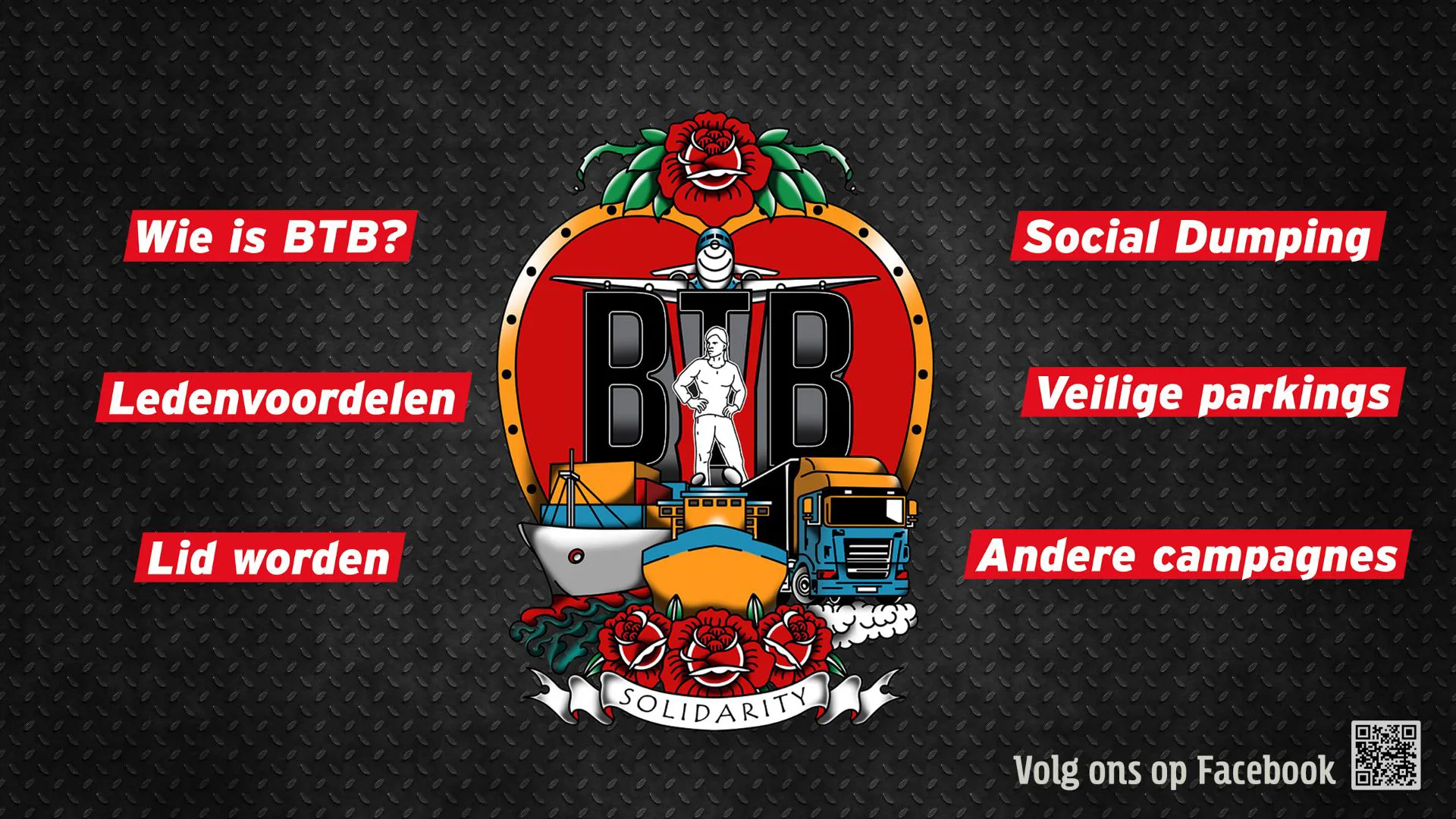 Startpagina Omnitapps screenshots touch table rental BTB ABVV 2024