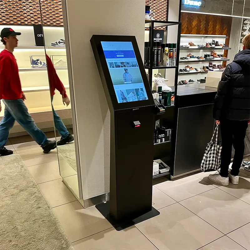 Shop-in-shop kiosks