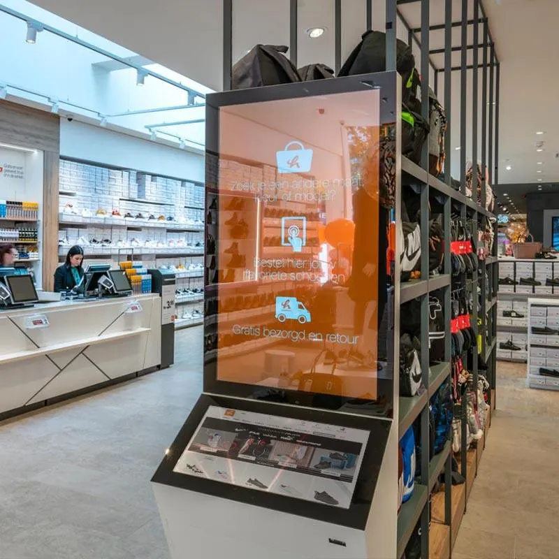 Omnichannel shop-in-shop bestelzuil Deichmann VanHaren