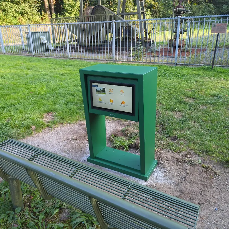 Optimale zichtbaarheid op het touchscreen