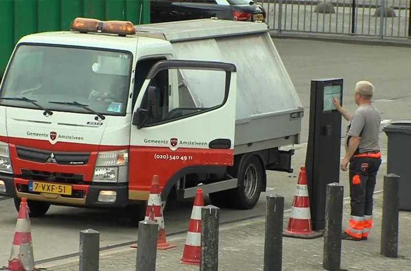 Weegzuil gemeente Amstelveen - Prestop buitenzuilen