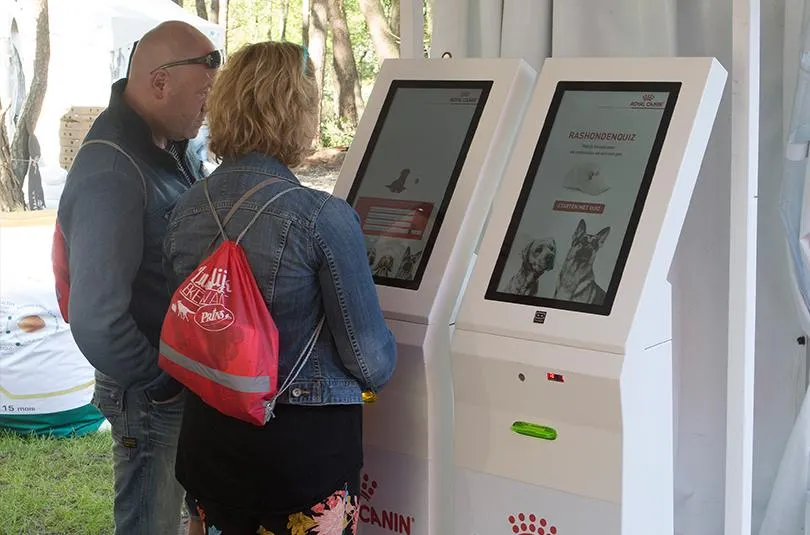 Prestop Royal Canin scan & win zuil
