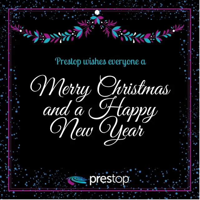 Merry Christmas and a Happy New Year van Prestop