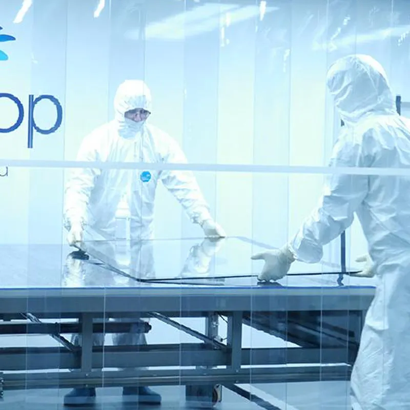 Cleanroom production touchscreens