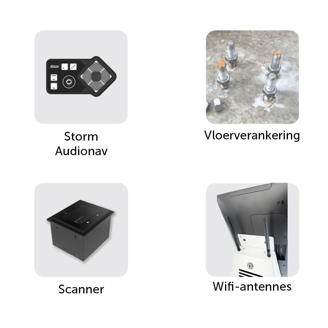 Qmatic kiosks opties