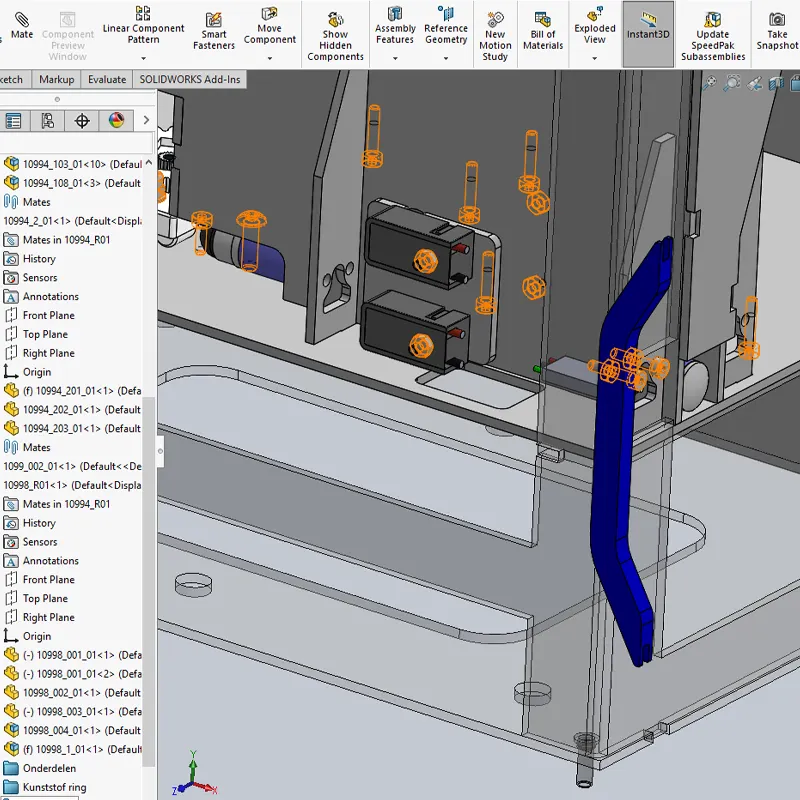 Prestop producent custom technische tekening