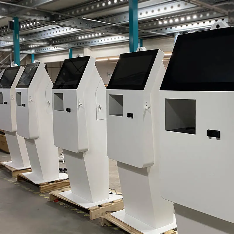 Astrum industrie self check-in kiosks