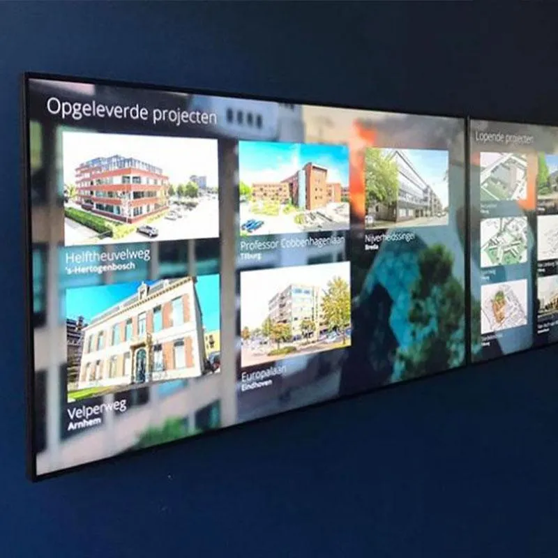 Magis Vastgoed videowall case