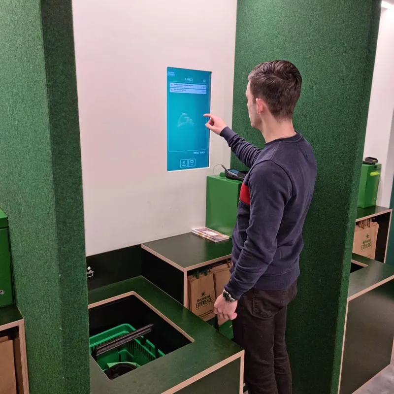 heineken experience self-checkout retailoplossing