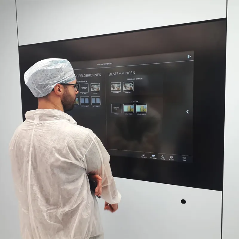 inbouw touchscreen industrie