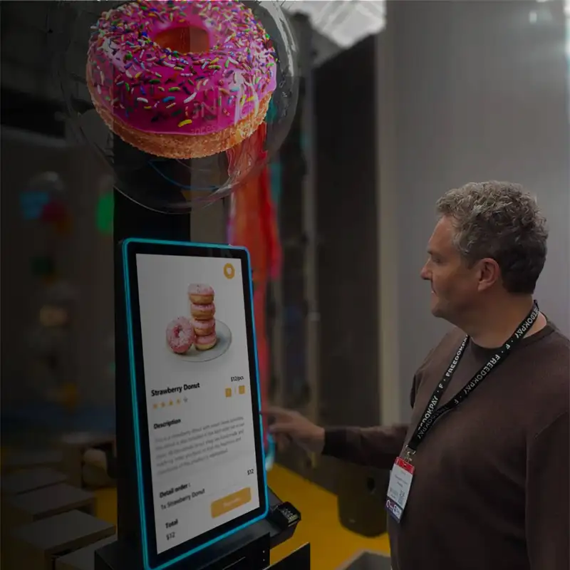 3D hologramzuilen Prestop