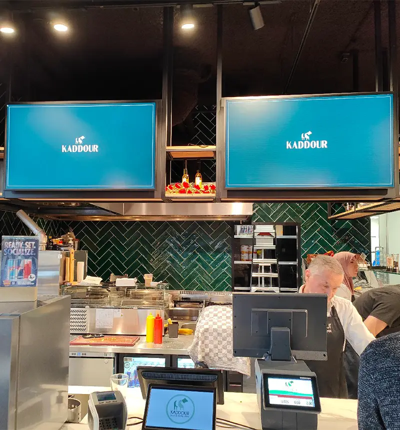 Digitale menuborden