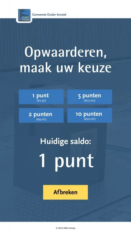 Gemeente Ouder Amstel Screenshots Omnivision Kliko