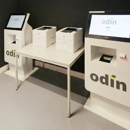 Odin Warehousing aanmeldzuilen logistiek centrum Prestop nieuws