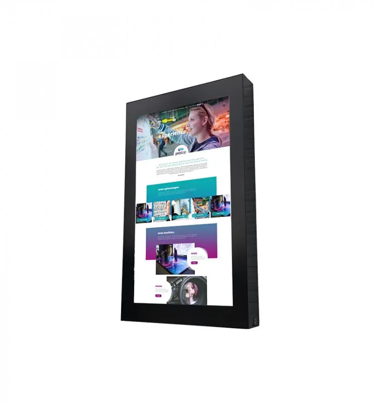 Outdoor Wall Kiosk Eminent 55"