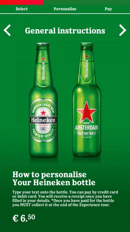 Omnivision Bottle Your Own Heineken Experience software