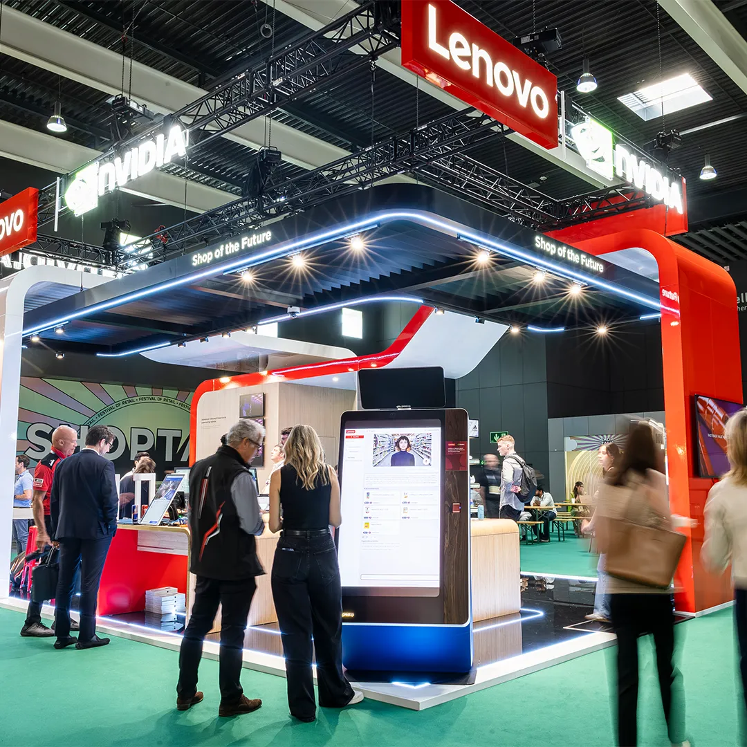 Prestop op Shoptalk Europe en Lenovo OEM Innovation Forum met kioskoplossingen