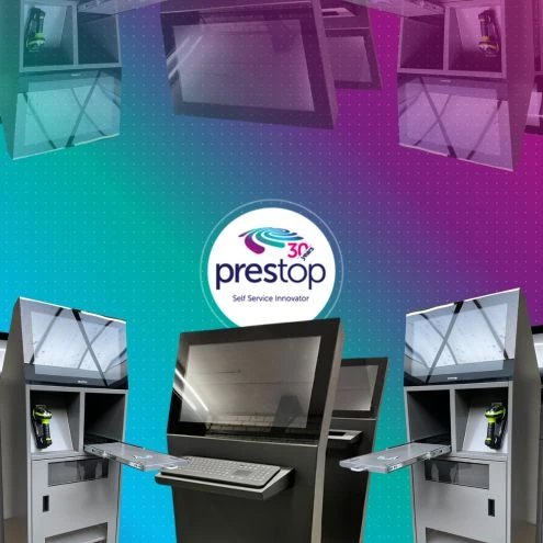 Uitgelicht: de kiosk gemaakt om te dienen als industrieel werkstation