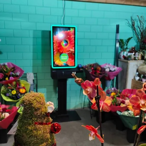 Bloemisten self-checkout voor Jeniffersbloemen