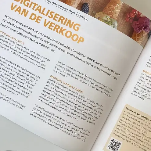 Prestop en Bakeplus in meest recente artikel van Vakblad IJS!