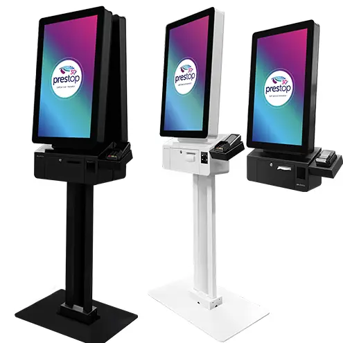 Nieuw! De Kiosk Evolution 32 inch PAY!