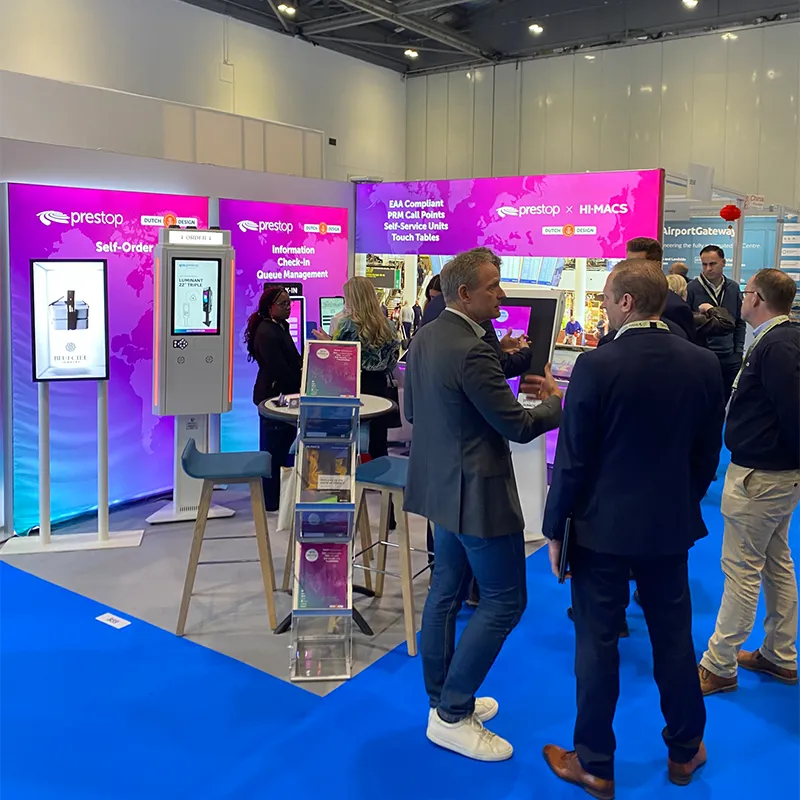 Prestop versterkt positie in de aviation sector met succesvolle presentatie op Passenger Terminal Expo 2026