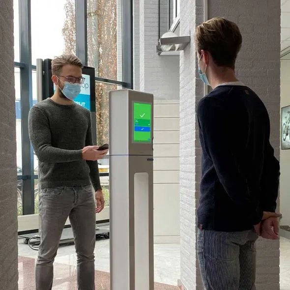 Scan QR codes veilig met de nieuwe Prestop scan kiosk
