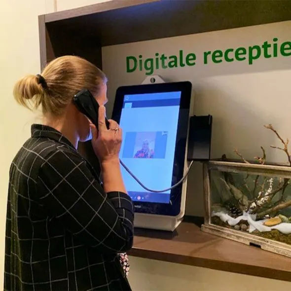 Digitale receptie voor Pento