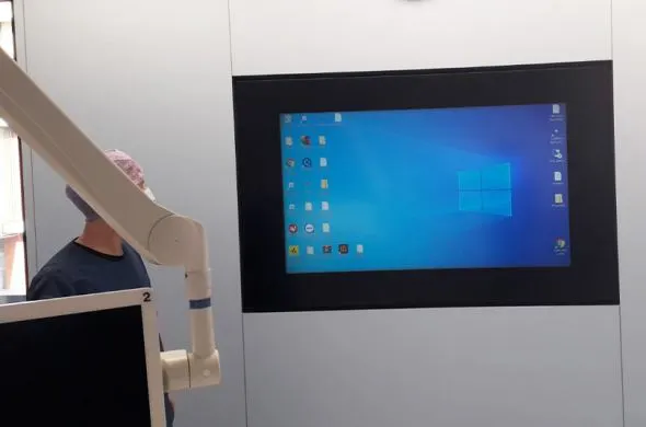 Inbouw touchscreen voor OK voor een vaste partner
