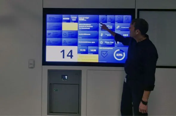 Weer 10 touchscreens voor OK's ziekenhuizen