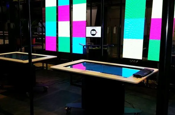 Interactieve stand voor Sanoma SBS tijdens Emerce eDay