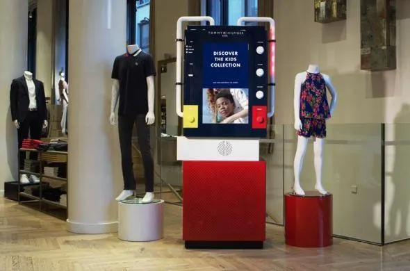 Hogere conversie met kids kiosk van Tommy Hilfiger