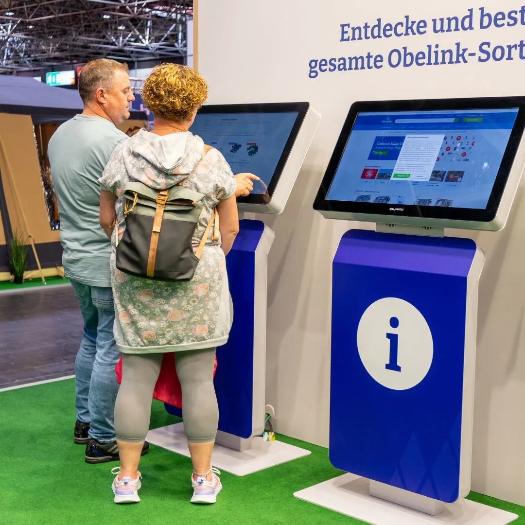 Zes Prestop-kiosken helpen bezoekers van Obelink op weg (Kopie)