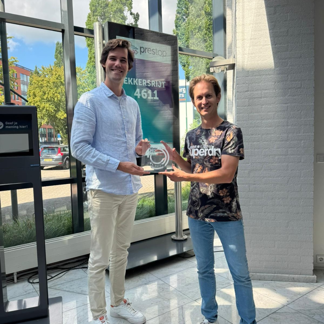Vijf jaar op rij Samsung Silver Display Partner: een mijlpaal voor Prestop