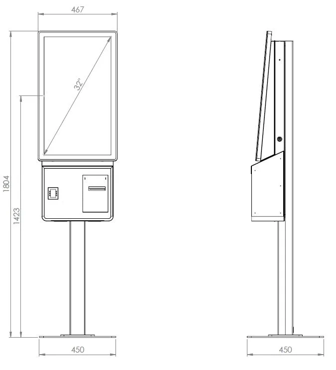 Kiosk Evolution 32" P LED 