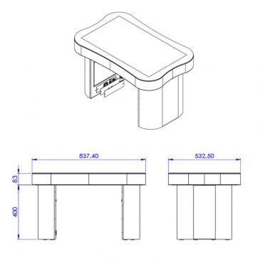 Kids Touch Table 32" 