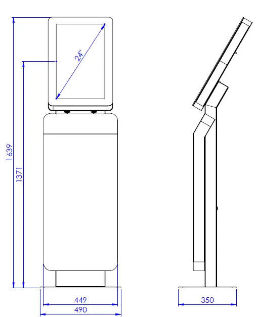 Kiosk Evolution 24" P PAY 